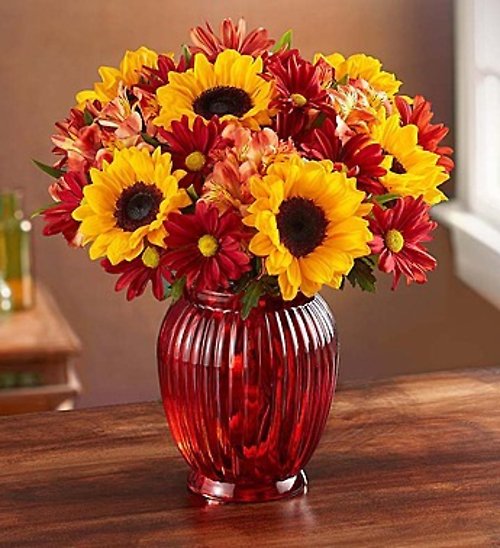 Country Fall Vase (made in a clear vase)