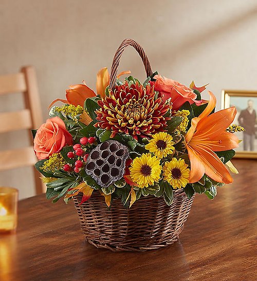 Warm Thoughts of Fall Basket